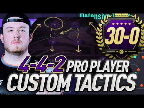 HOW TO GO 30-0 ON FIFA 21! 442 30-0 PRO PLAYER BEST CUSTOM TACTICS AND INSTRUCTIONS! #FIFA21