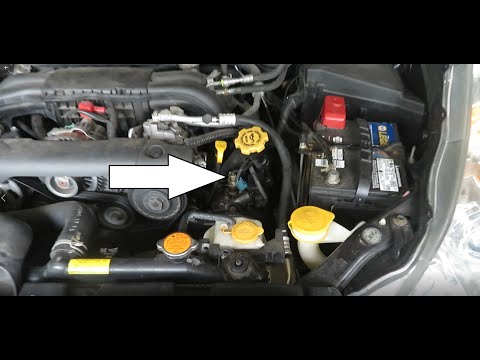 How to Replace the Driver’s Side VVT Oil Pressure Switch:  Subaru 2.5L Legacy and More '09-'13