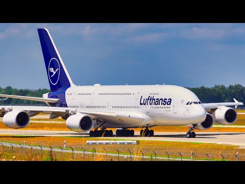 20 MINS LANDINGS & TAKEOFFS at MUC | 4K | Close Up Plane Spotting at Munich Airport (2023)