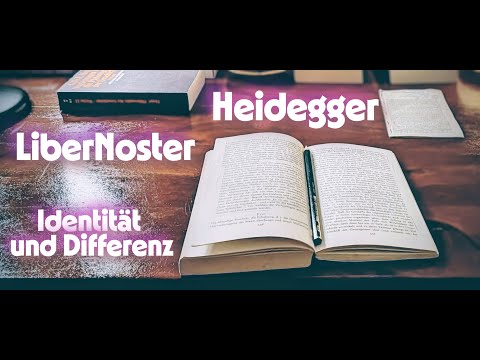 Heidegger, Martin: Identity and Difference / Part 3/4. Philosophical Reading. Essay.