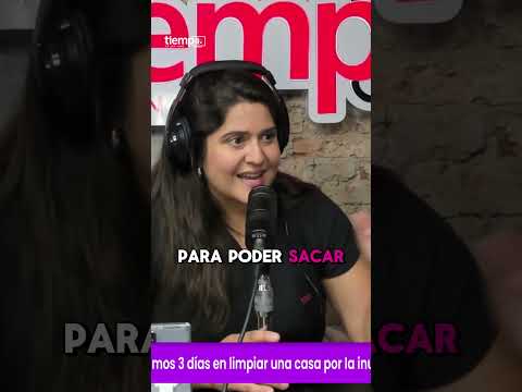 "Tardamos 3 días en limpiar una casa por la inundación en Zonda"   #tiempostreaming