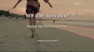 Download lagu #savelagutimur #ayupuspa STORY WA|| NEW GVME - karna ada ko||aayu puspa anggraeni || putu bahagiana mp3