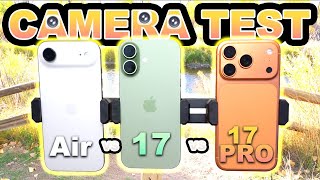 iPhone 17/Air/Pro CAMERA TEST (Any Difference?) 