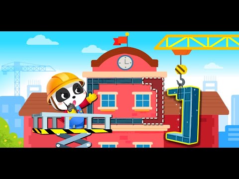 Baby Panda's City Buildings Video