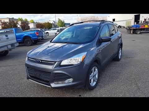 Silver 2014 Ford Escape 4WD 4dr SE Review Prince George BC - Prince George Motors