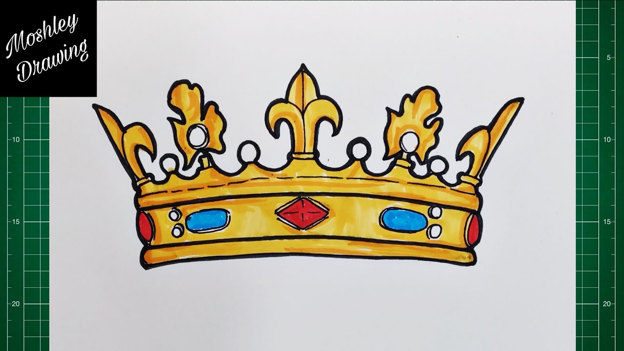 How to Draw a Prince Crown