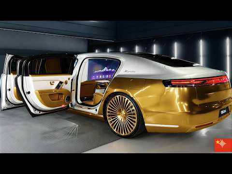 Thumbnail for This New $100K Luxury Car Makes Rolls-Royce Look Like a Joke! (Huawei Maextro S800) by Maextro S800
