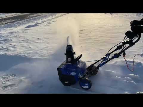 Snow Joe SJ618E Electric Walk Behind Single Stage Snow Blower Review, Real life after 8 of snow!