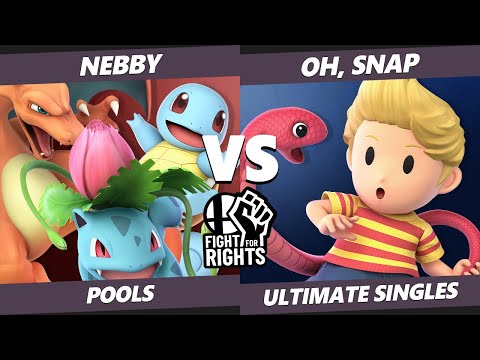 FFR West Ultimate Pools - Oh, Snap! (Lucas) Vs. Nebby (Pokemon Trainer) SSBU Singles