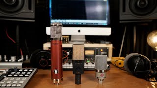Video thumbnail for Avantone CV-12 BLA vs. AKG C414 XLII vs. Neumann TLM 102 (Vocal Test) by Pine Hill Sound Studio
