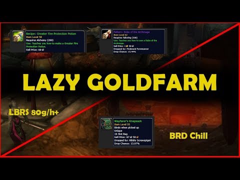 Two Chill Classic WoW ROGUE Gold farms LBRS/BRD 80g/h+