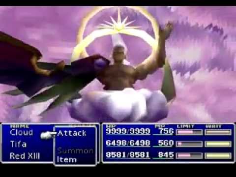 Final Fantasy VII walkthrough part 42 (ff7) Final part+Safer sephiroth (long game play)