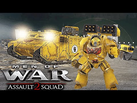 ULTIMATE MOD WARHAMMER 40K: Imperial Fists vs Death Guard! - Men of War: Assault Squad 2