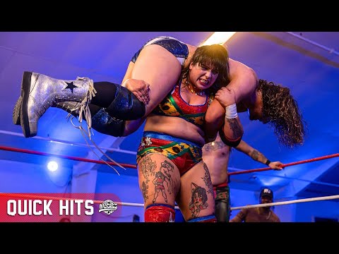Gabby Forza & Aaron Rourke battle Channing Thomas & Aiden Aggro | Limitless Wrestling (Highlights)