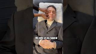 Unexpected Humor at Husband&#39;s Funeral 😂 #shorts
