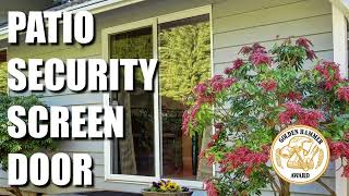 TITAN Sliding Patio Security Screen Door