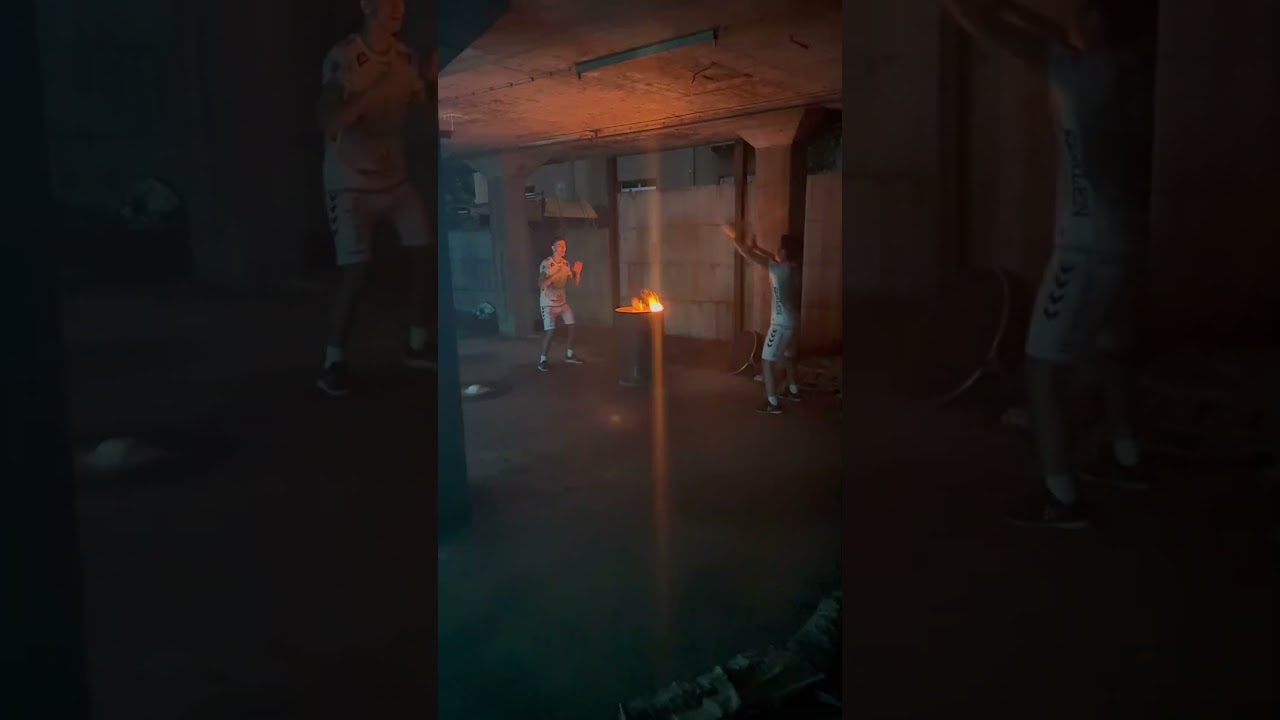 Fire pass #volleyball