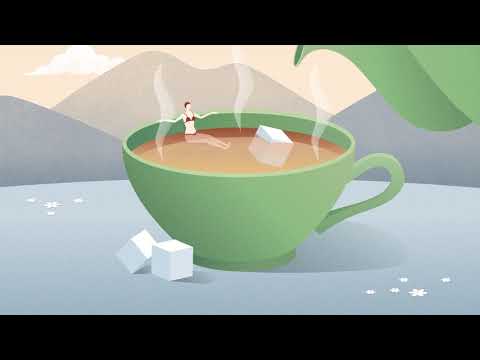 Wiener Würfelzucker im neuen Look - die Teetasse