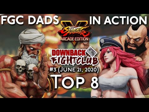 Downback Fightclub Special: SFV Father Day TOP 8 MATCHES! ONLY DADS CAN ENTER!!