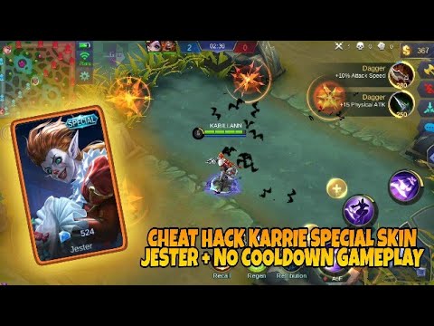 Karrie Special Skin (JESTER)-No cooldown gameplay