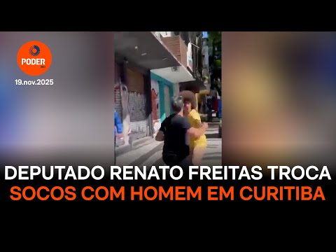 Deputado Renato Freitas (PT) troca socos com homem em Curitiba