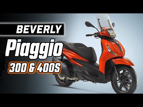 2021 Piaggio Beverly 300 & 400S Details | Motorcycle TV
