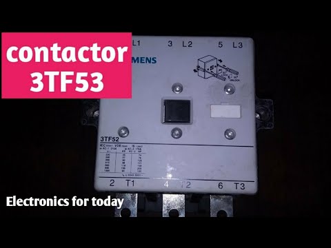 Siemens 3tf53020ap0 sicop power contactor, 3p
