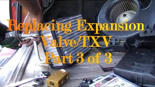 2002 Lincoln Navigator Rear Air Condition Repair-TXV/Expansion Valve Replacement Part 3 of 3