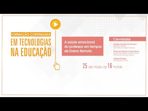A saúde emocional do professor em tempos de Ensino Remoto