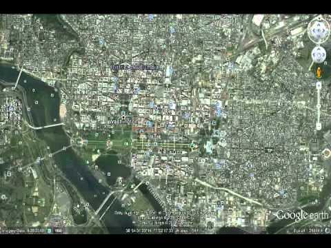 Upside-Down Demonic Star in the Washington Streets.