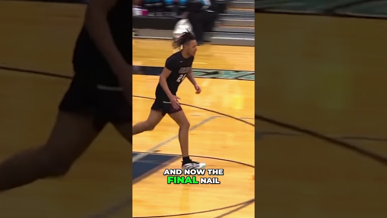 Pearland's Karmelo Rugley punishes the rim vs Shadow Creek