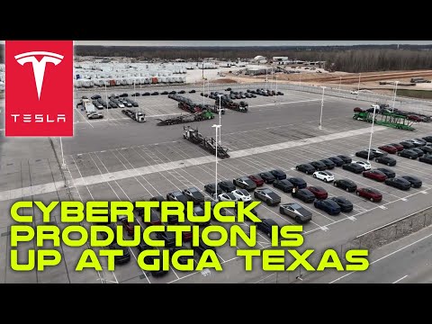 Tesla Cybertruck Production is Up at Giga Texas