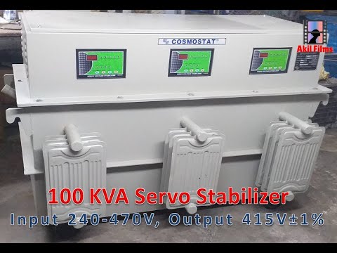 Oil Cooled Servo Stabilizers