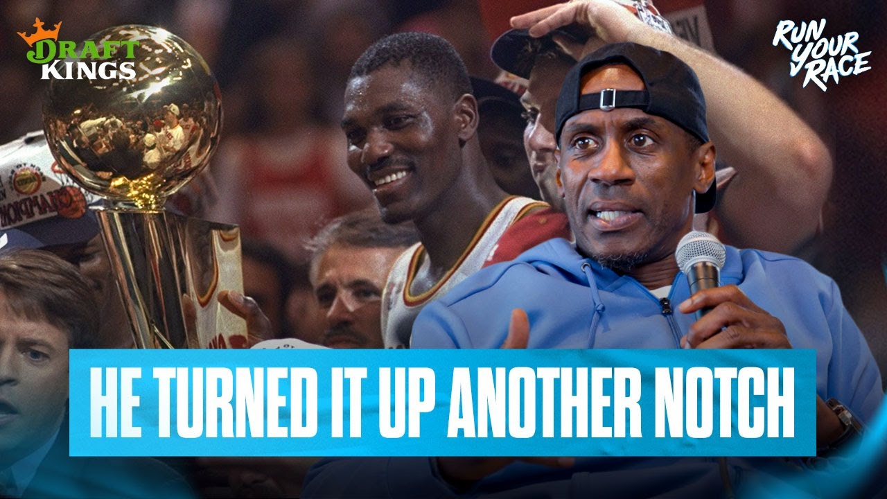 Hakeem Olajuwon was so GREAT Vernon Maxwell says he won that SERIES himself 🤯