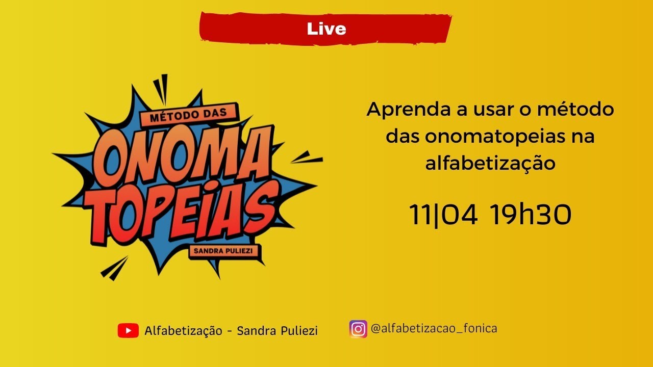 Conheça o método das onomatopeias  - método de alfabetização fônico - ensine a ler rapidamente