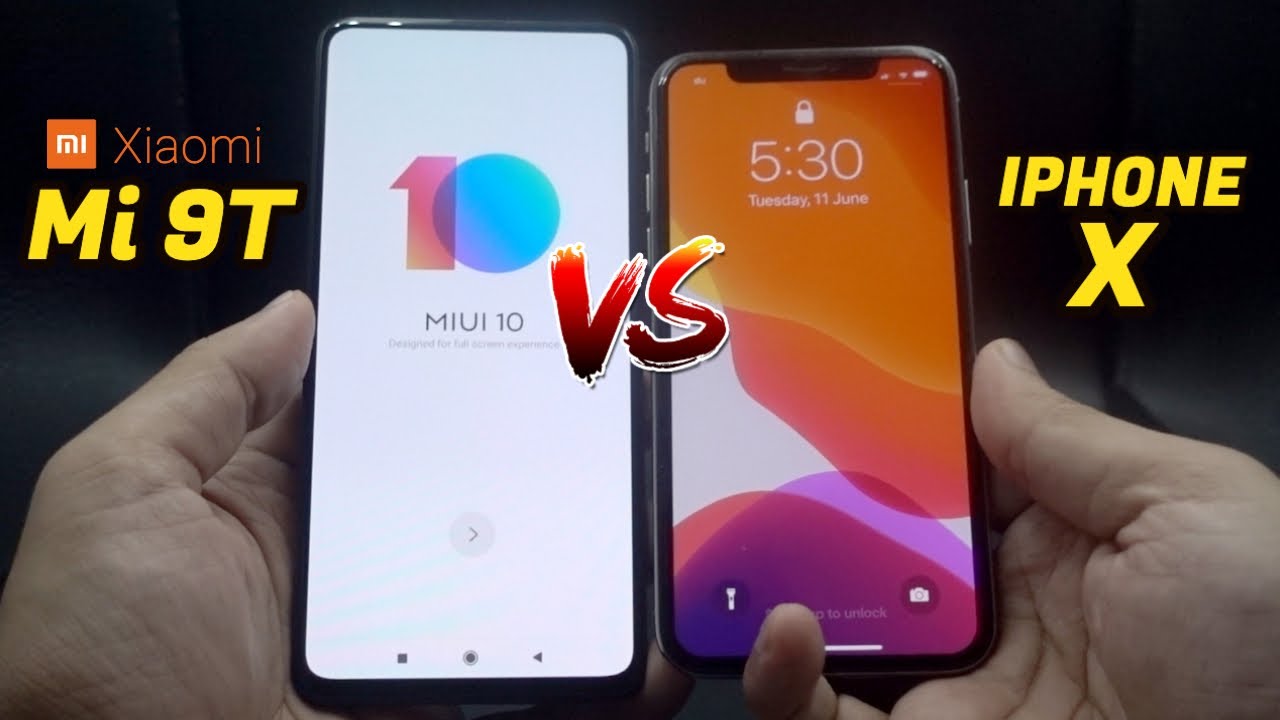 Xiaomi Mi 9T vs iPhone X Comparison (Camera, Sound, Display)