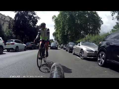 MJ18GFU - Idiot in a van tried and then succeeds in close pass - No Police Response