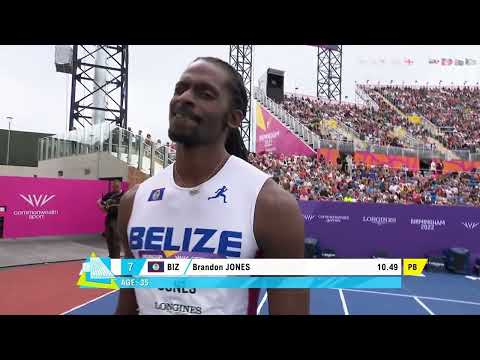 CWG: Men's 100m Round 1 - Heat 7 | Sprinting | SportsMax TV