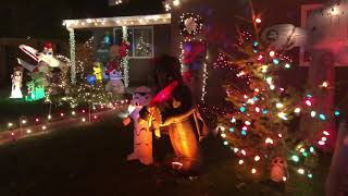 CHRISTMAS LIGHTS in Willow Glen on 12/24/20. 3rd time！