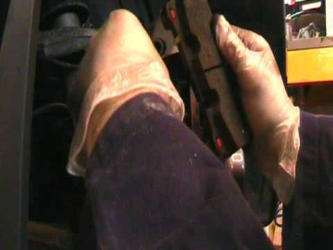 V8 Vantage Brake Pad Swap