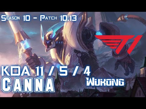 T1 Canna WUKONG vs VOLIBEAR Top - Patch 10.13 KR Ranked