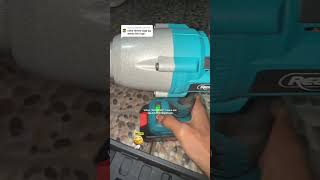 Reaim Impact Wrench 800Nm tanpa kabel, torsi kuat untuk buka baut kendaraan. #ImpactWrench