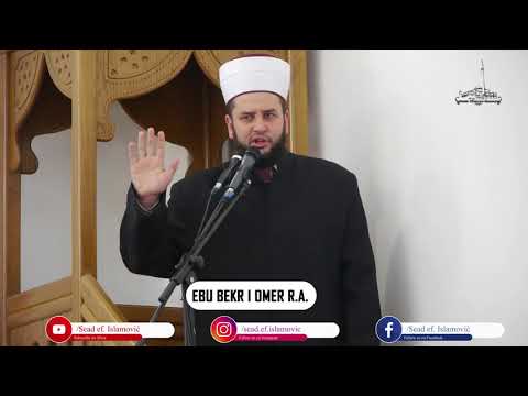 Ebu Bekr i Omer R.A. - mr. Sead-ef. Islamović