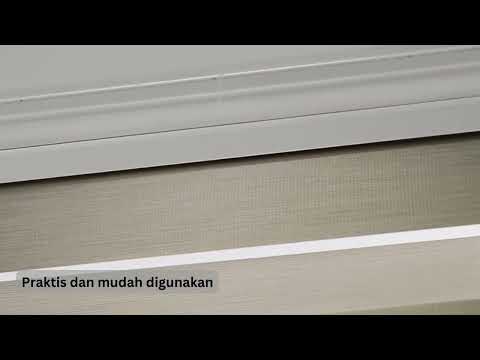 Gambar Informa Roller Blind Day Night 60x160 cm B07 - Krem Beige