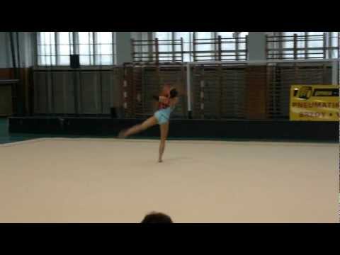 Adéla Javůrková,MČR Juniorky 2012 - obruč