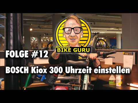 ▶ Der Zweirad Stadler Bike-Guru - Episode #12 🚲 BOSCH Kiox 300 Uhrzeit einstellen