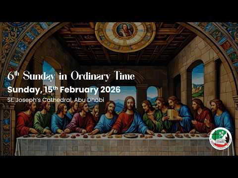 6:00 PM Mass - 15-02-2026  (English)