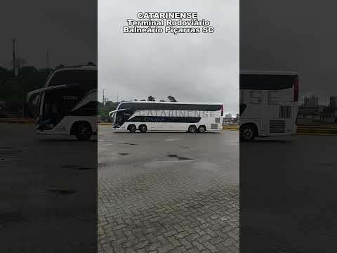 CATARINENSE no Terminal Rodoviário de Piçarras SC