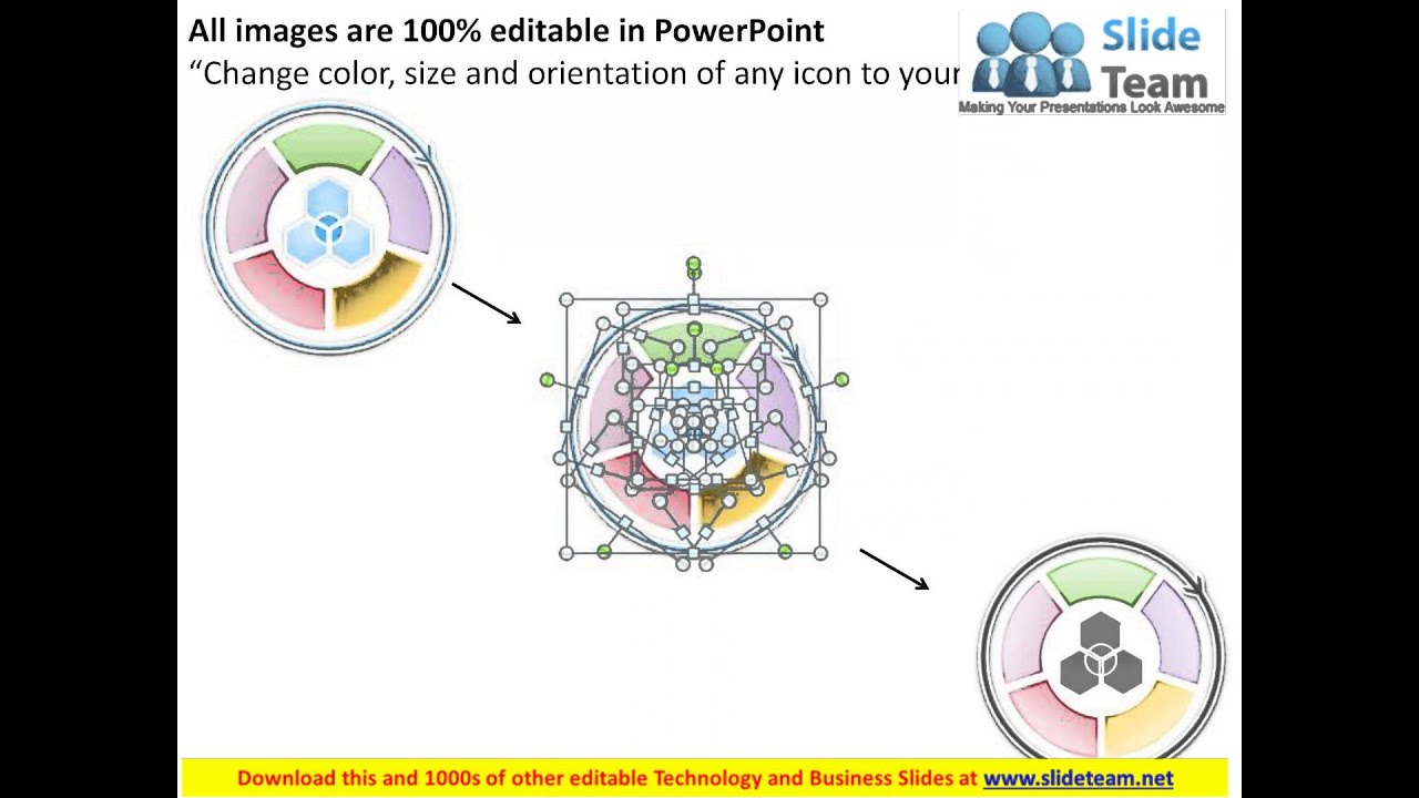 Change Management Model powerpoint presentation slide template