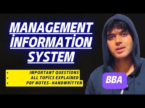 Management Information System For BBA 3rd Semester Important Questions